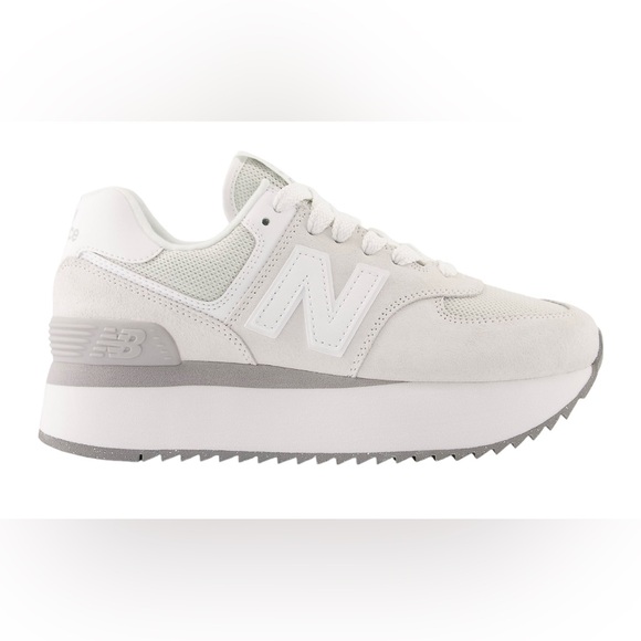 Women’s Nee Balance 574 Reflection Sneakers, Size 8 - Picture 1 of 16